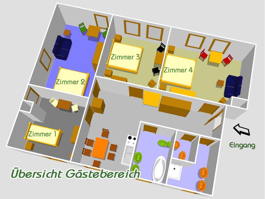 Apartament Haus Elbtalaue Bleckede Pokój zdjęcie